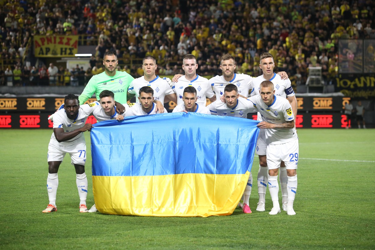 Meciul Dinamo Kiev - Aris, în direct la Digi Sport! Echipa lui Mircea Lucescu joacă în Giulești