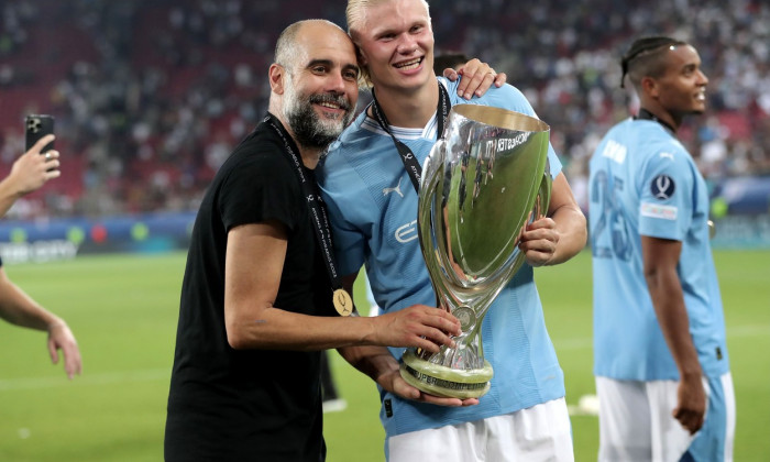 Manchester City v Sevilla, UEFA Super Cup, Football, Stadio Georgios Karaiskakis, Athens, Greece - 16 Aug 2023