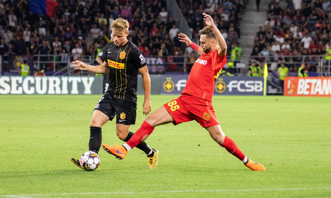 August 10,2023, Bucuresti,Romania,UEFA Conference League, Stadionul Steaua-Bucharest Third qualifying round, 1st leg FCS