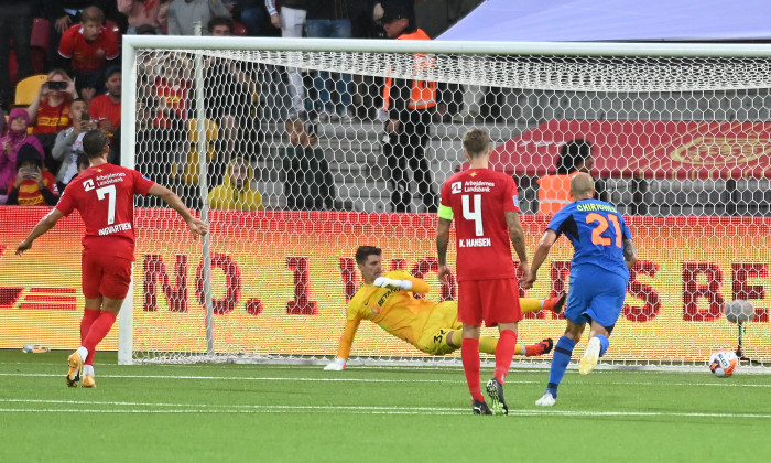 FOTBAL:FC NORDSJAELLAND-FCSB, UEFA EUROPA CONFERENCE LEAGUE (17.08.2023)