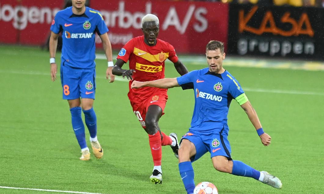 FOTBAL:FC NORDSJAELLAND-FCSB, UEFA EUROPA CONFERENCE LEAGUE (17.08.2023)