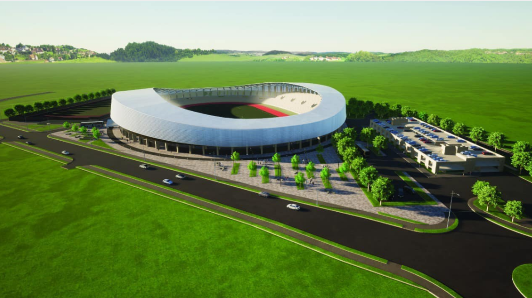 Stadion de 310.000.000 de lei în România: ”Va fi gata în 2-3 ani”