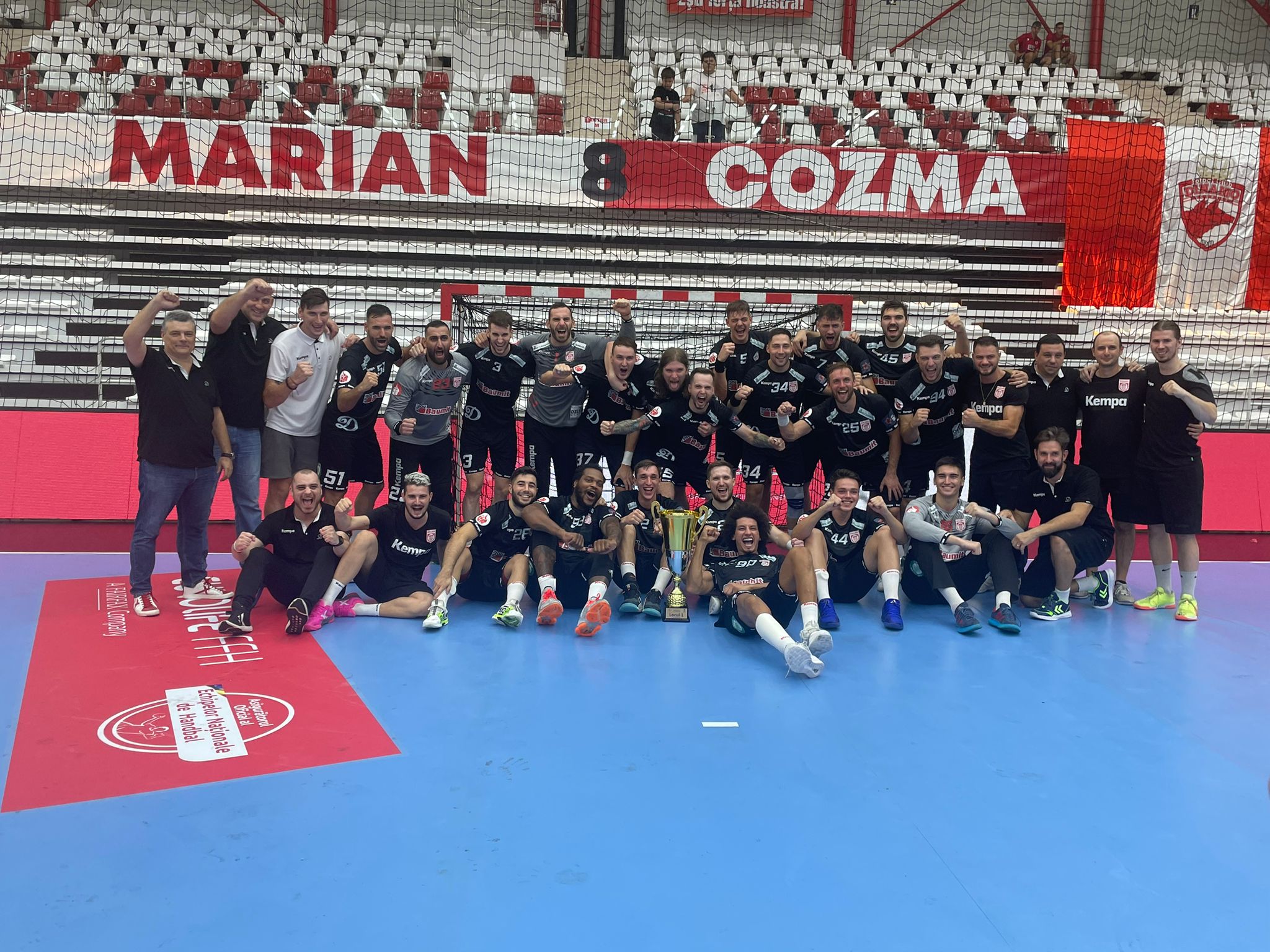 Dinamo București a câștigat Supercupa României la handbal masculin