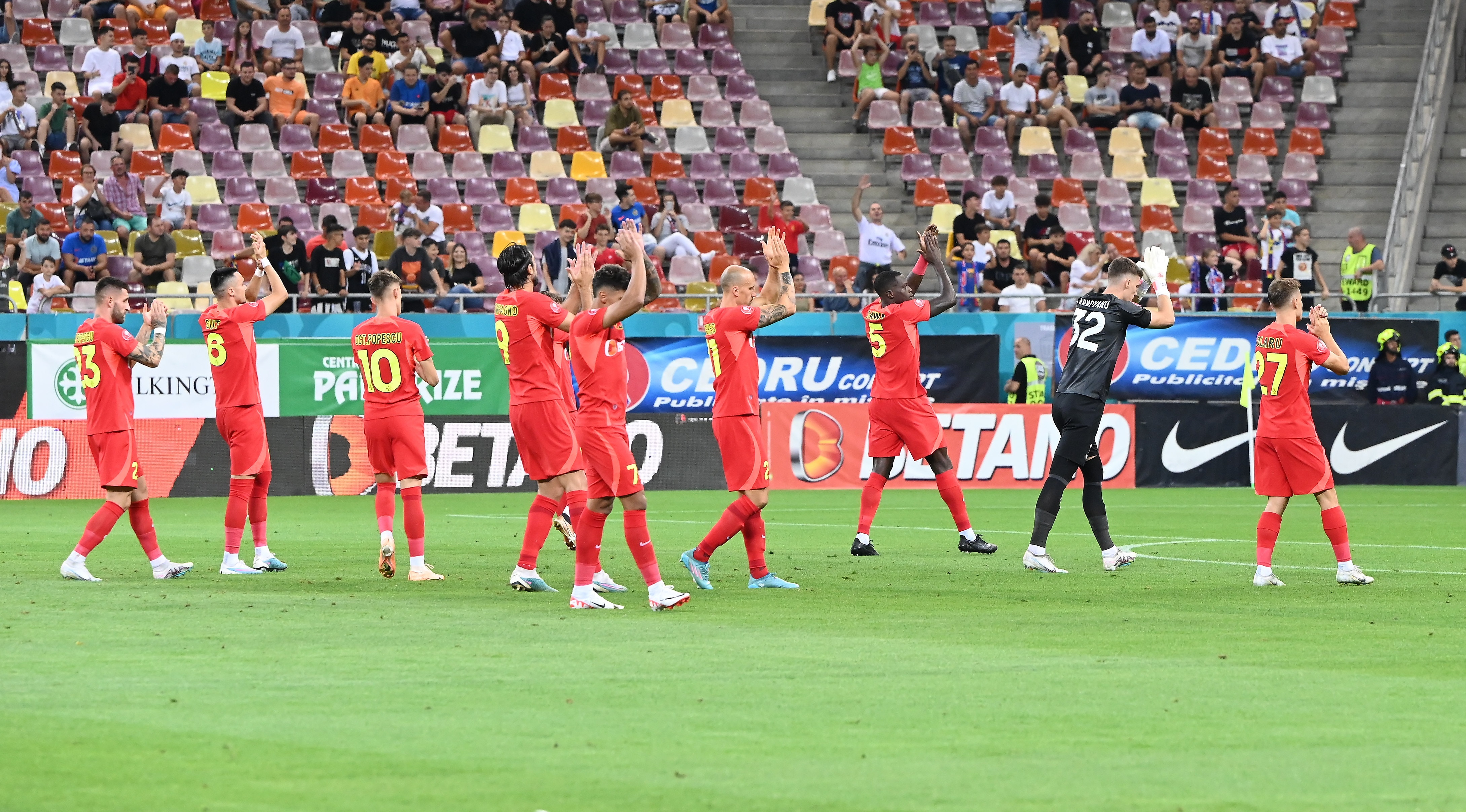 Câți suporteri au fost prezenți pe Arena Națională, la primul meci al FCSB-ului după eliminarea din Conference League