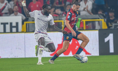 Italian soccer Serie A match - Genoa CFC vs ACF Fiorentina