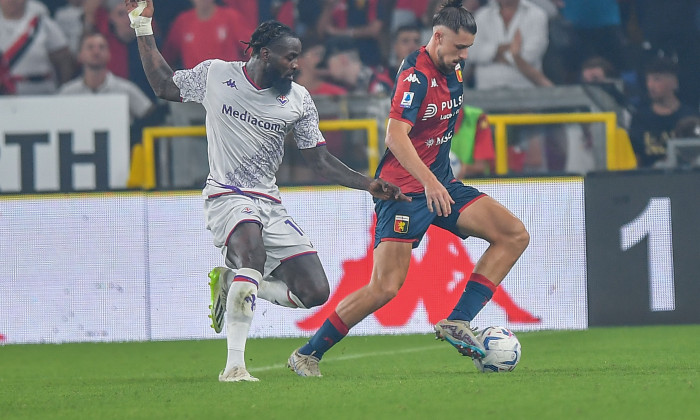 Italian soccer Serie A match - Genoa CFC vs ACF Fiorentina