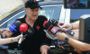 George Becali, FCSB soccer team owner, press conference, Bucharest, Romania - 24 Jul 2023