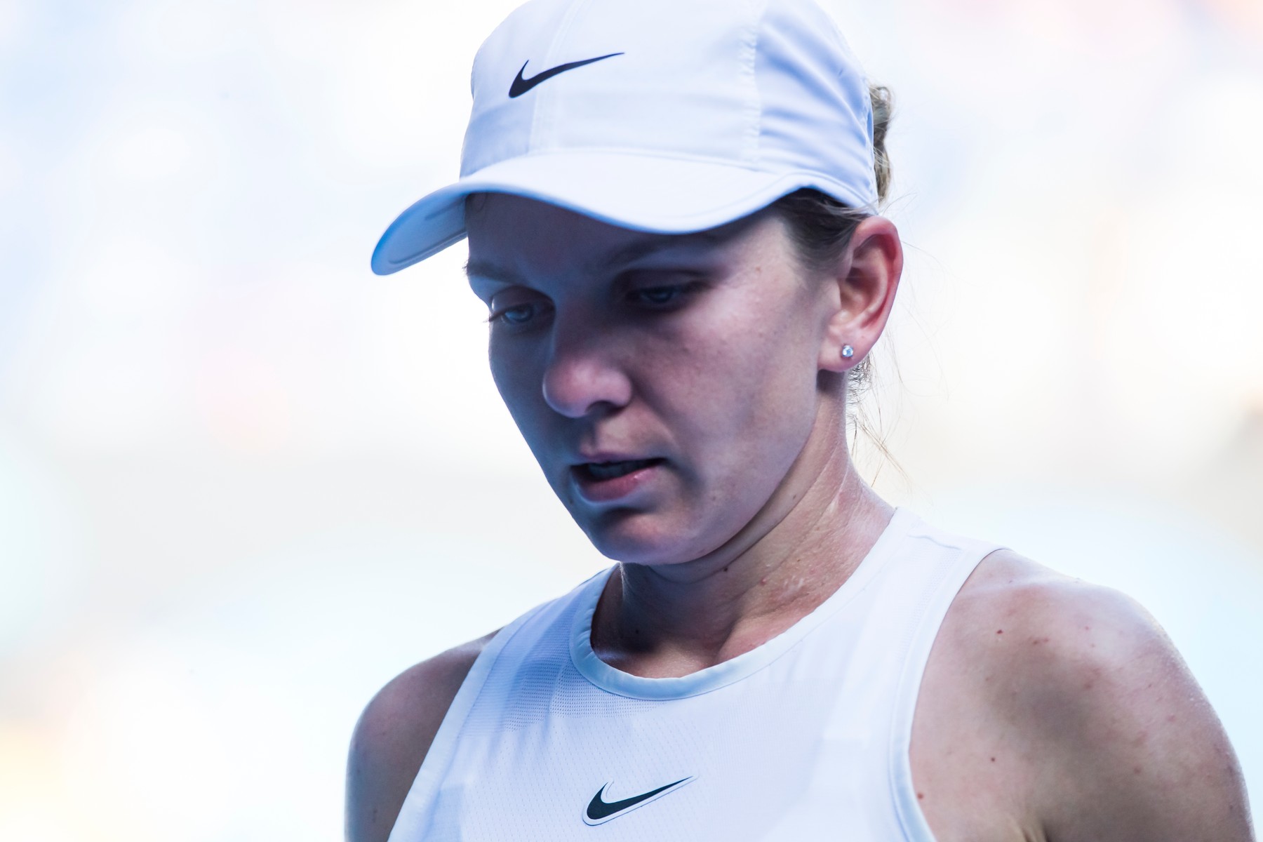 Simona Halep a primit sute de mesaje și a reacționat