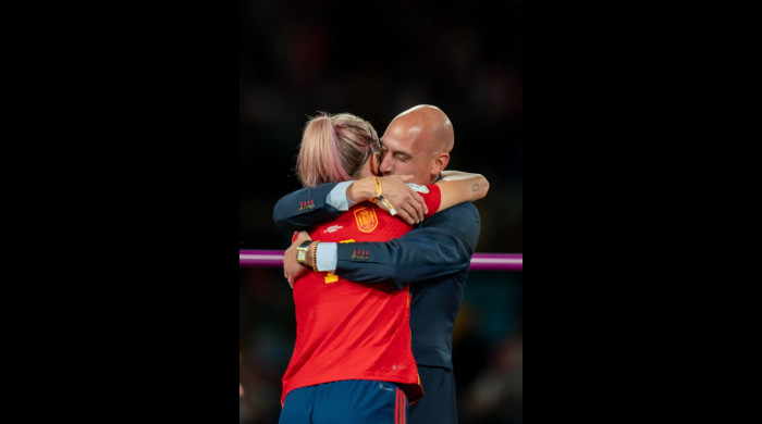 Luis Rubiales și Jenni Hermoso / Foto: Profimedia