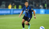 Inter's Chilean forward Alexis Sanchez controls the ball during the Coppa Italia final between Juventus Vs Inter at the Olimpico Stadium Rome, centre Italy, on May 11, 2022.