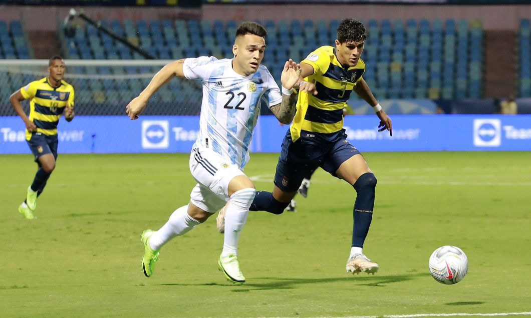 Argentina v Ecuador, Copa América, Quarter-final, Football, Estádio Olimpico Pedro Ludovico, Goiânia, Brazil - 03 Jul 2021