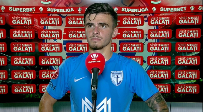 Fiul lui Robert Niță a debutat cu gol în SuperLigă, în Oțelul - Voluntari: ”Ăsta sunt ca jucător”