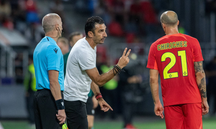 August 10,2023, Bucuresti,Romania,UEFA Conference League, Stadionul Steaua-Bucharest Third qualifying round, 1st leg FCS