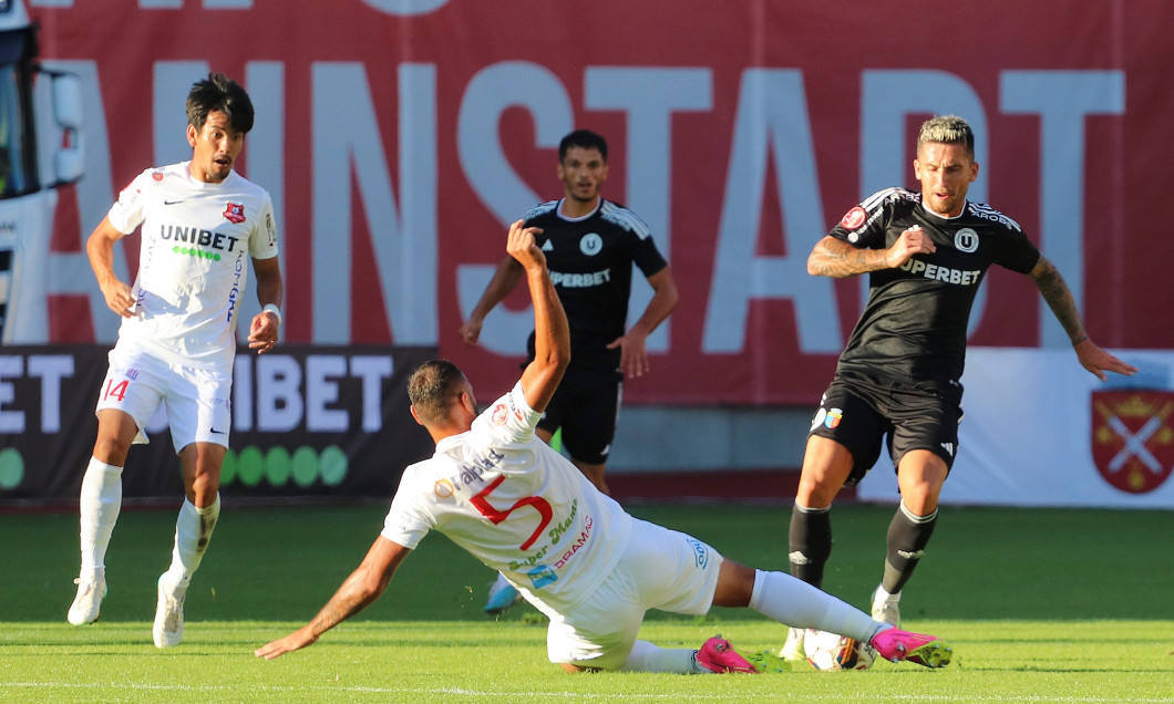 U Cluj - FC Hermannstadt 1-0. Gazdele deschid scorul pe final de meci