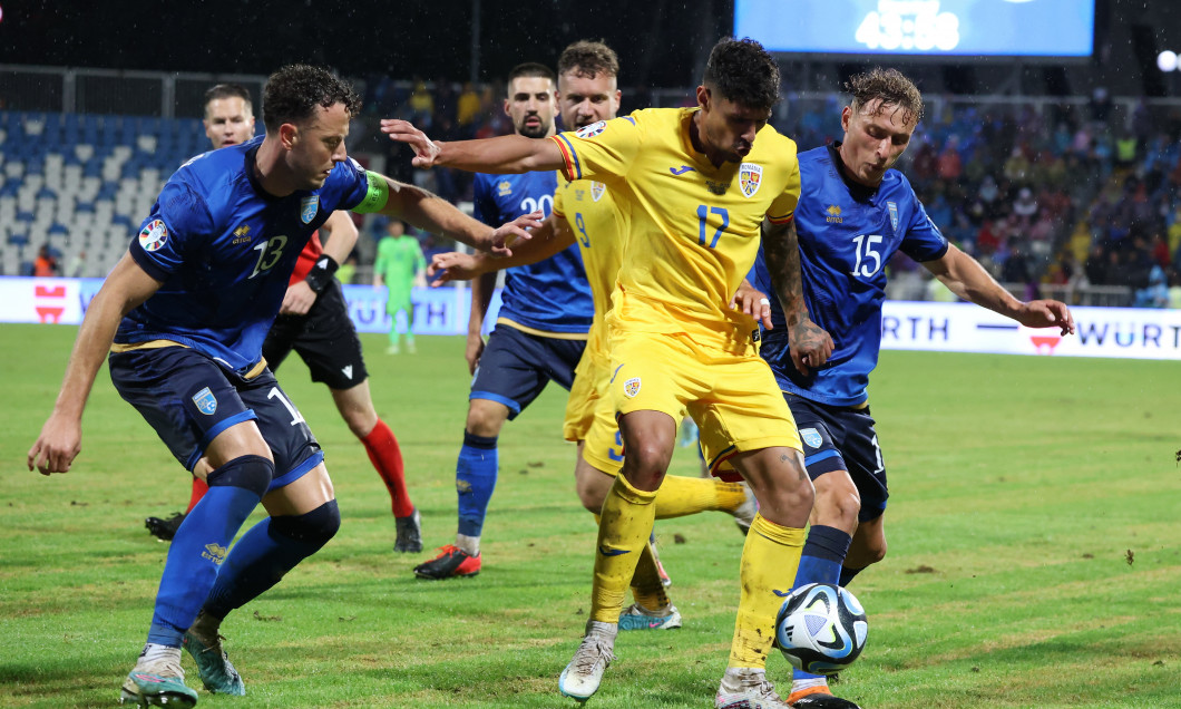 FOTBAL:KOSOVO-ROMANIA, PRELIMINARIILE CAMPIONATULUI EUROPEAN (16.06.2023)