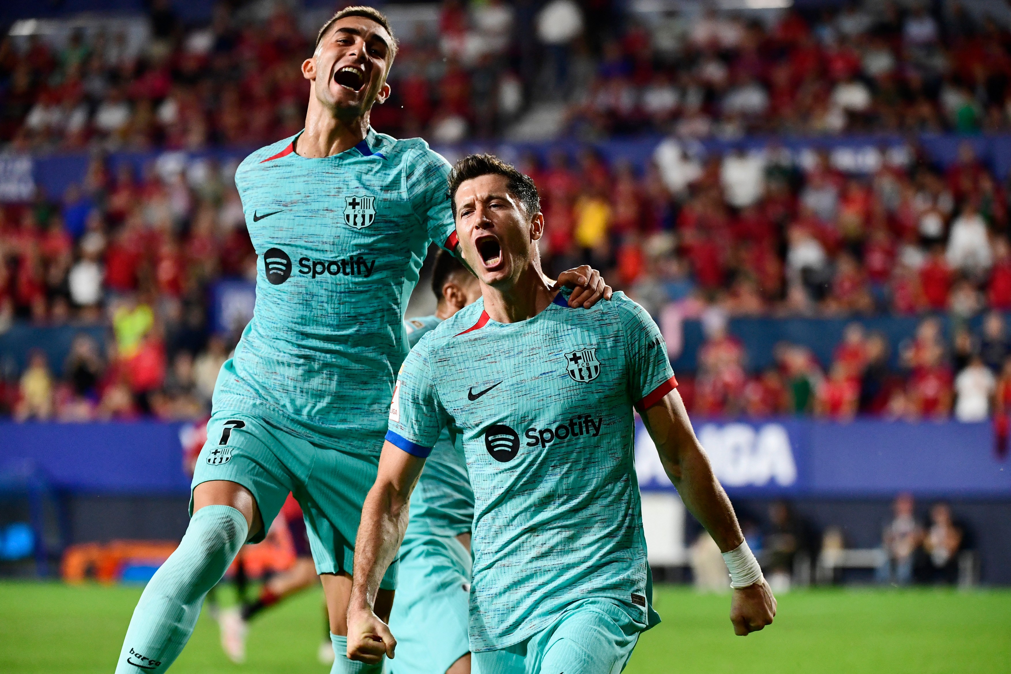 Osasuna – Barcelona 1-2. Trupa lui Xavi câștigă la limită și urcă pe locul 3 în Spania