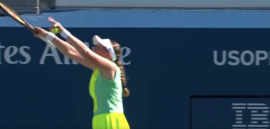 N-a mai suportat: Jelena Ostapenko a întrerupt meciul de la US Open și a oferit imagini fără precedent