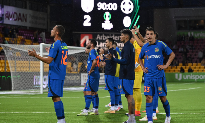 FOTBAL:FC NORDSJAELLAND-FCSB, UEFA EUROPA CONFERENCE LEAGUE (17.08.2023)