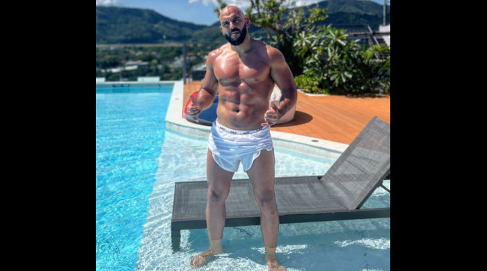 Yassine Cheuko, omul plătit cu 230.000€ lunar pentru a-l păzi pe Leo Messi / Foto: IG @yasstcheuko