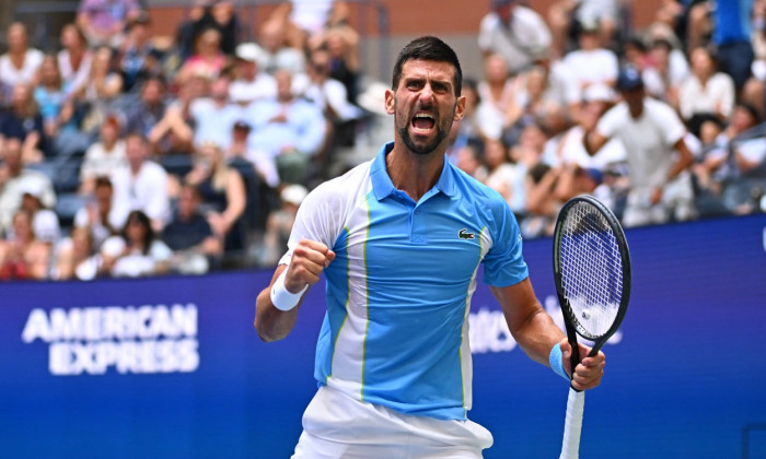 US Open - Quarter Final Djokovic v Fritz