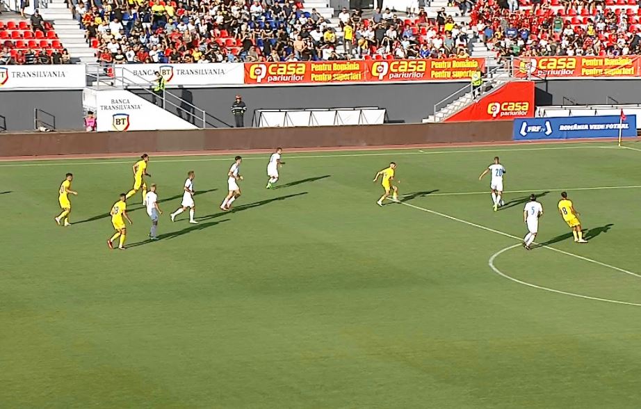 România U20 - Cehia U20 0-0, ACUM, pe Digi Sport 1. Robert Popa, parade de senzație