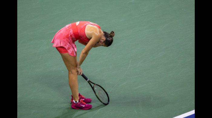 Aryna Sabalenka, în semifinala cu Madison Keys / Foto: Profimedia