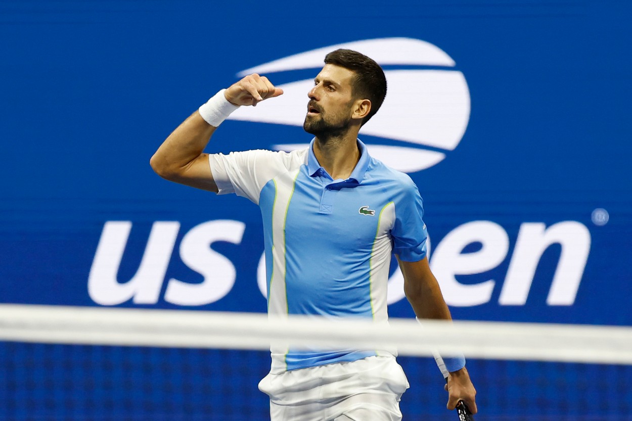 Djokovic le-a aruncat ”telefonul” americanilor la US Open. Nole a râs de toți fanii lui Shelton