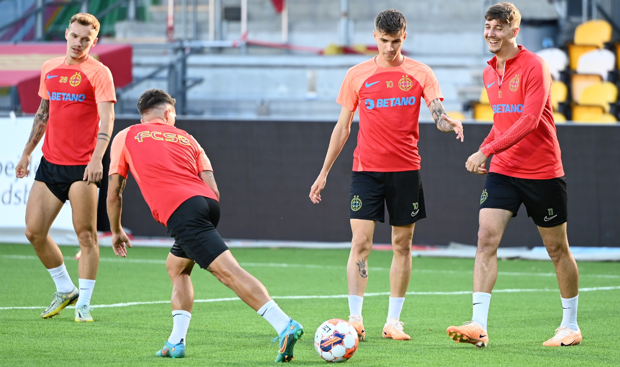 FCSB profită din plin de pauza competițională! Cum s-a încheiat meciul amical de sâmbătă