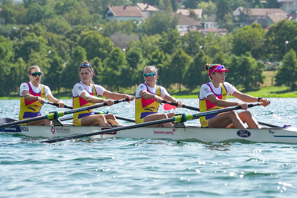 O nouă medalie pentru România la Campionatul Mondial de canotaj de la Belgrad