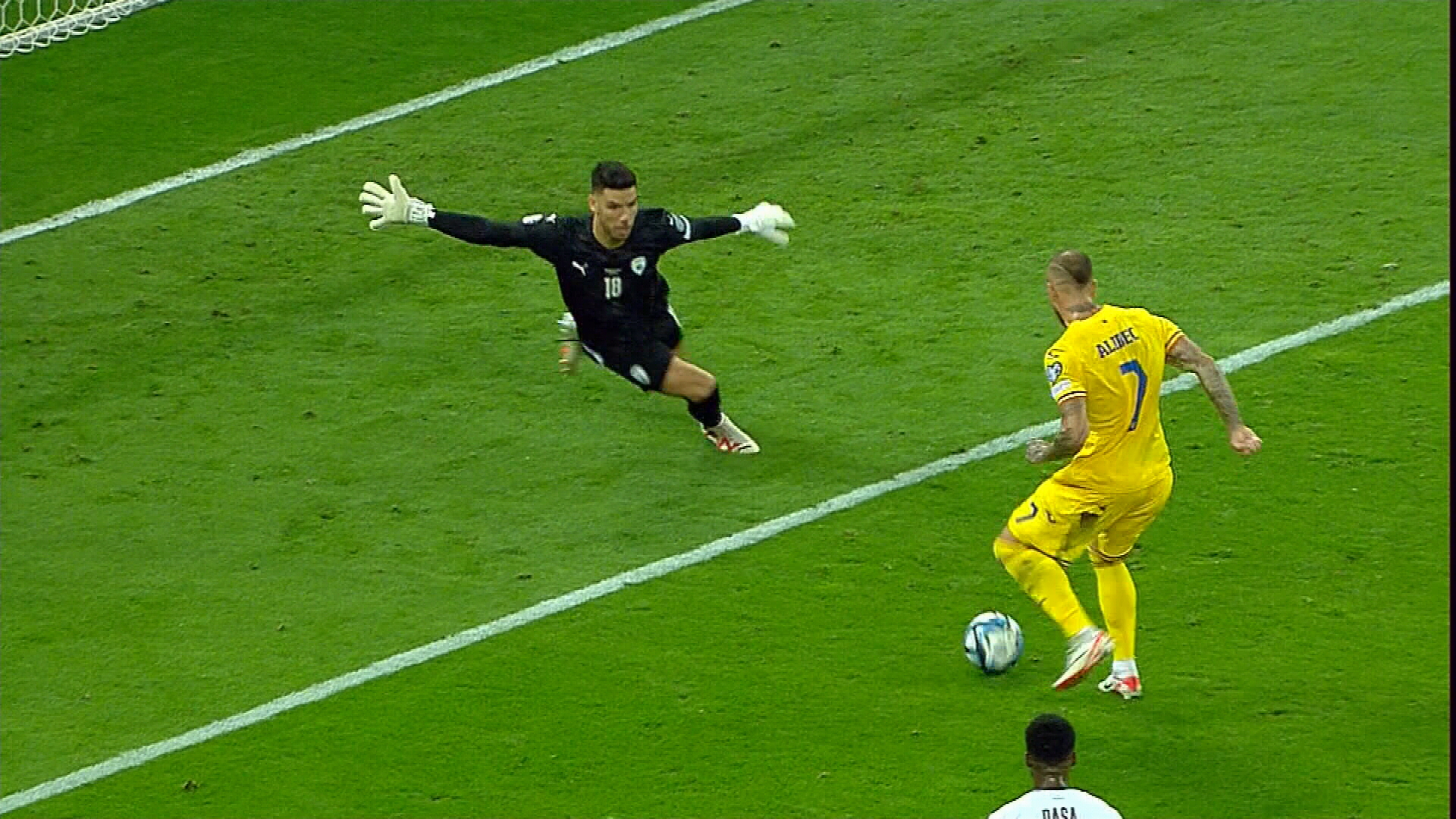 România - Israel 1-0, ACUM, digisport.ro. ”Tricolorii” deschid scorul pe Arena Națională