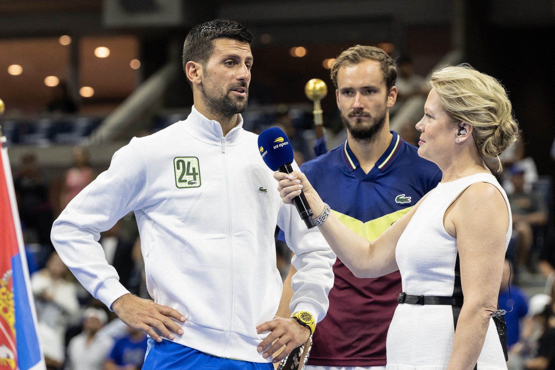 Novak Djokovic a făcut gluma zilei, după ce a câștigat US Open 2023