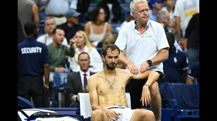 Novak Djokovic l-a învins pe Daniil Medvedev în finala US Open 2023 / Foto.: Profimedia