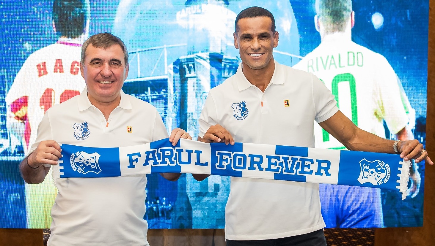 OFICIAL | Anunț uriaș pentru fotbalul românesc: Rivaldo a devenit acționar la Farul!