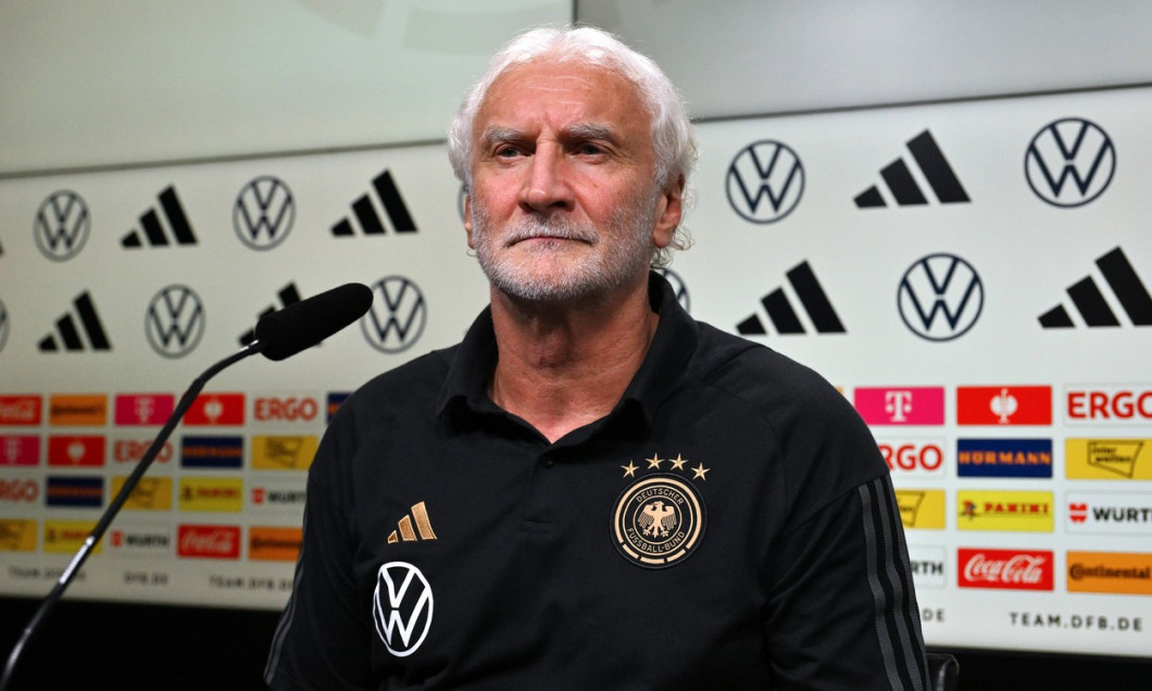Interims Bundestrainer Rudi Völler (Deutschland) 11.09.2023, DFB Pressekonferenz vor dem Länderspiel gegen Frankreich Do