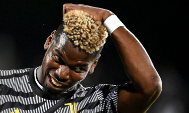 Paul Pogba of Juventus FC warms up during the Serie A football match between Empoli FC and Juventus FC at Carlo Castellani stadium in Empoli (Italy),