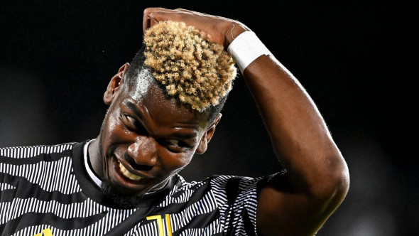 Paul Pogba of Juventus FC warms up during the Serie A football match between Empoli FC and Juventus FC at Carlo Castellani stadium in Empoli (Italy),