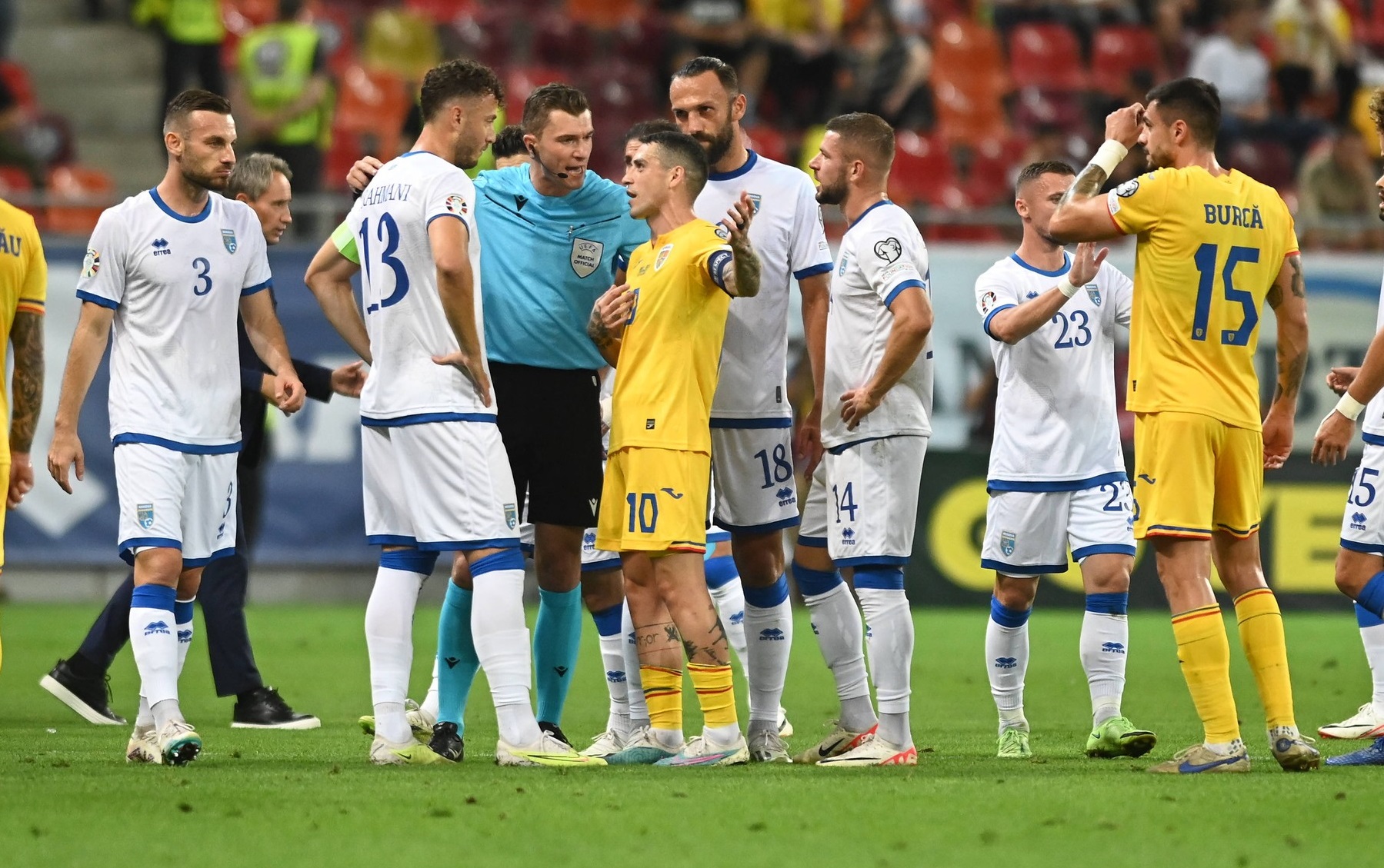 Kosovarul de la Napoli, mesaj pentru ultrașii români, după incidentele de la România - Kosovo 2-0