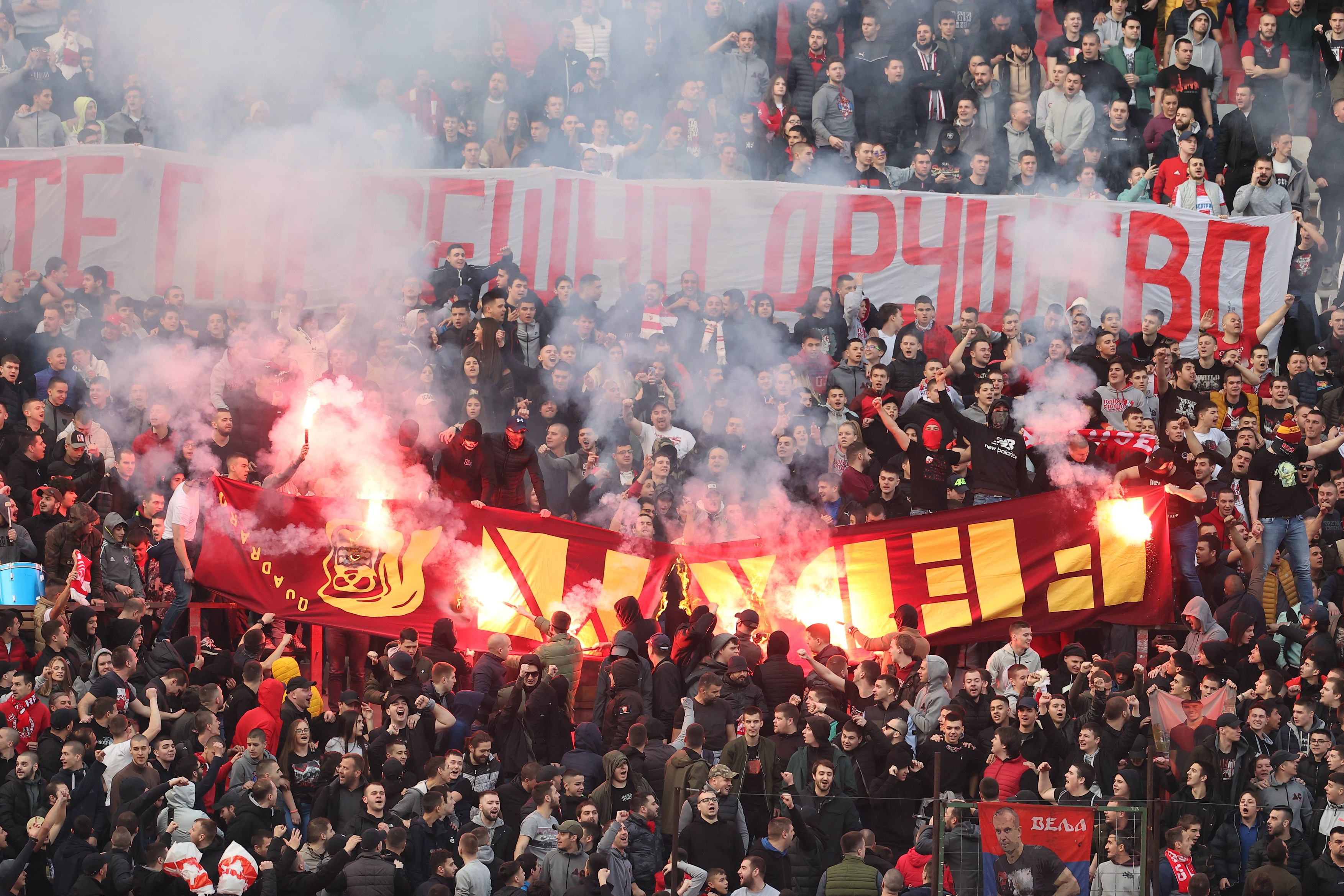 Fanii Stelei Roșii Belgrad, mesaj pentru ultrașii de la ”Uniți Sub Tricolor”
