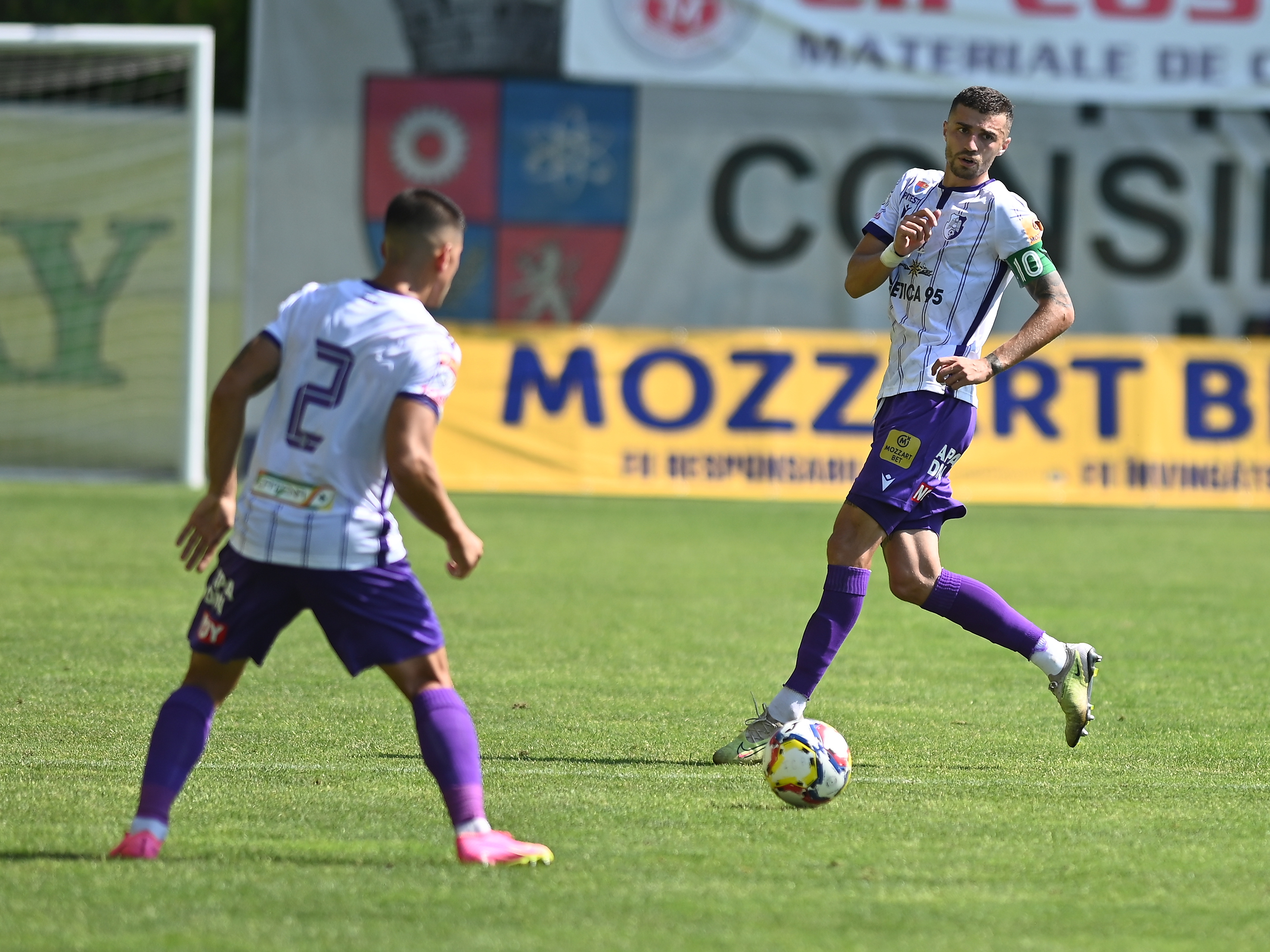 FC Argeș - Unirea Dej 2-0. Gruparea din Trivale câștigă fără probleme