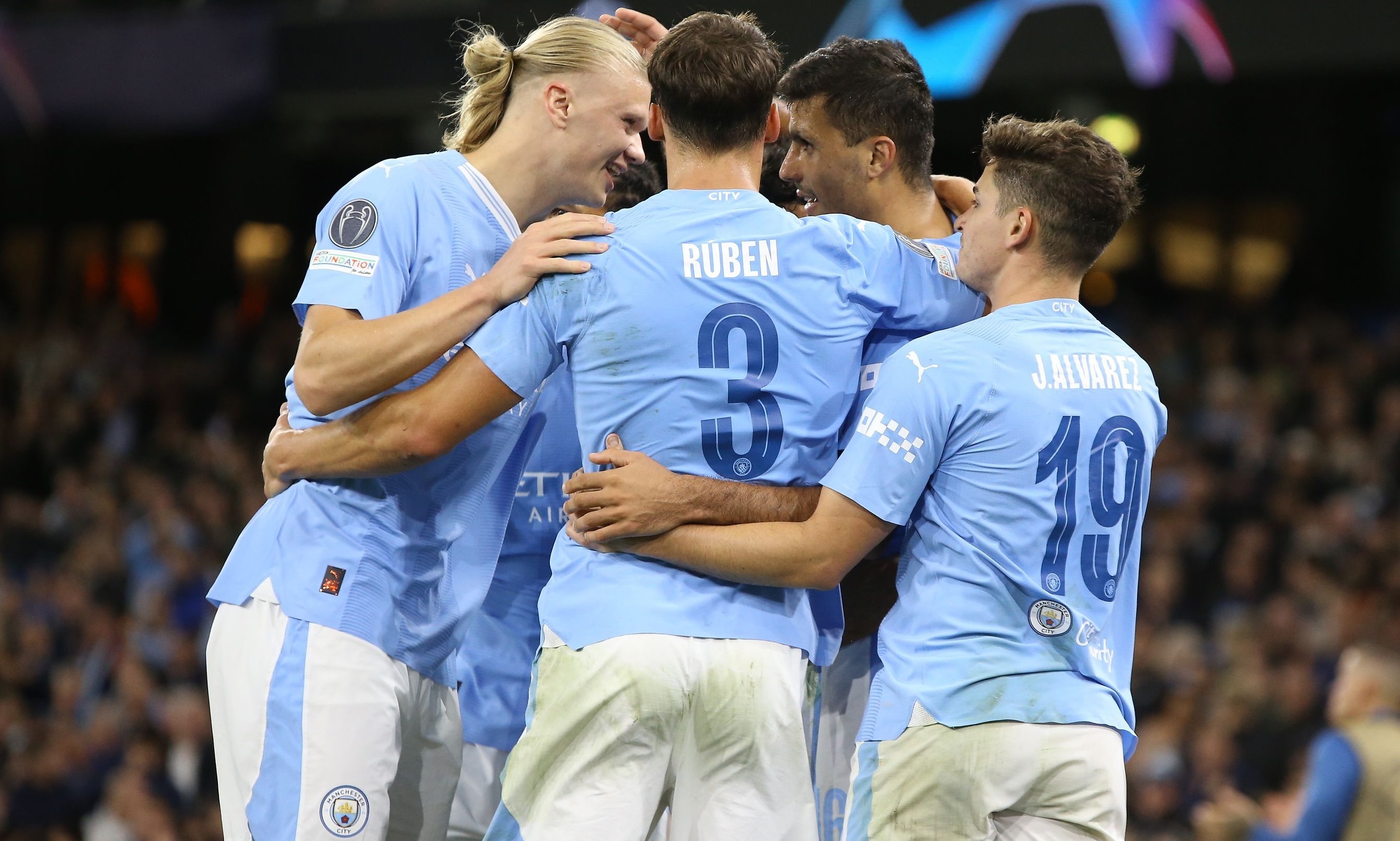 Manchester City - Steaua Roșie Belgrad 3-1. Campioana a reușit să întoarcă scorul, după ce a fost condusă la pauză