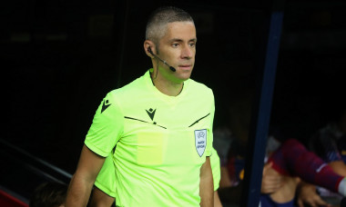 FC Barcelona, Barca v Royal Antwerp FC: Group H - UEFA Champions League 2023/24 The referee Radu Petrescu during the mat