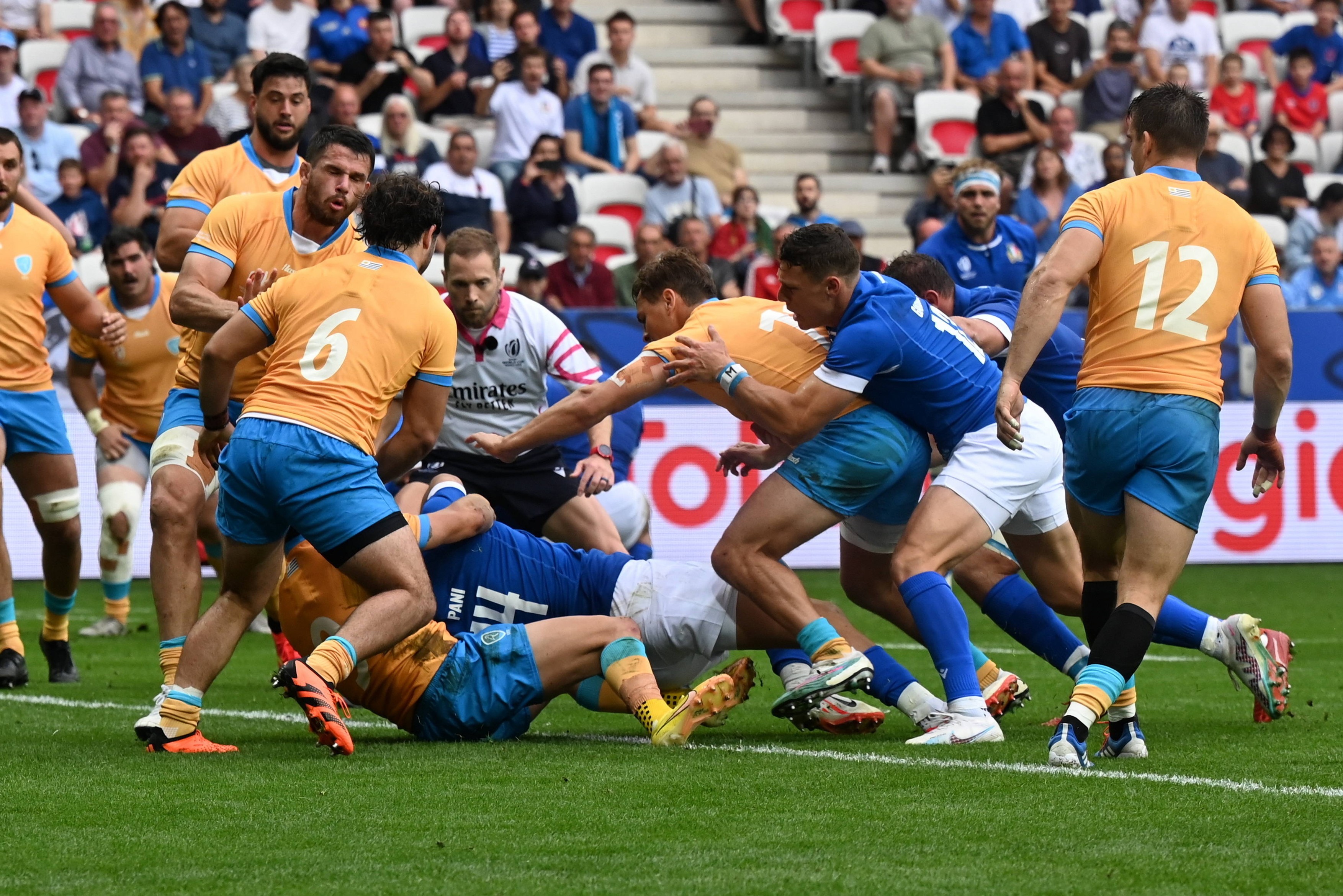 Cupa Mondială de Rugby 2023: Italia - Uruguay 38-17. Italienii obțin a doua victorie consecutivă
