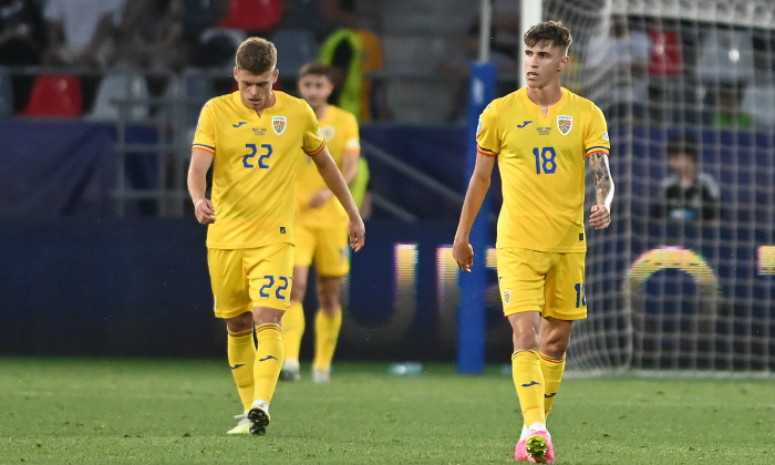 FOTBAL:ROMANIA U21-UCRAINA U21, EURO 2023 (24.06.2023)