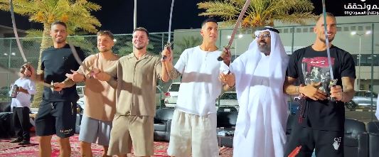 Andrei Cordea și Marko Dugandzic, dans cu săbiile în Arabia Saudită! Imagini inedite cu cei doi