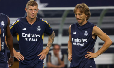 Real Madrid team training session, Dallas, Texas, USA - 28 Jul 2023