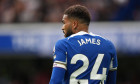 Reece James of Chelsea during the Premier League match between Chelsea and Liverpool at Stamford Bridge, London, England