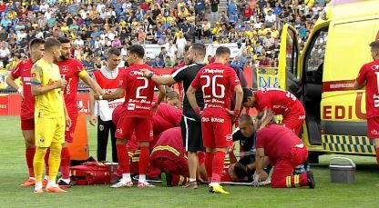 Petrolul - Hermannstadt 0-0, ACUM, pe DGS 1. Accidentare horror! Sibienii au un gol anulat