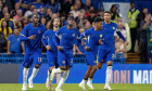 Chelsea v AFC Wimbledon EFL Cup 30/08/2023. Second Round South GOAL 1-1 Chelsea midfielder Noni Madueke (11) scores and