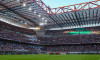 A general view inside the stadium during UEFA Champions League 2023/24 Group Stage - Group F football match between AC M