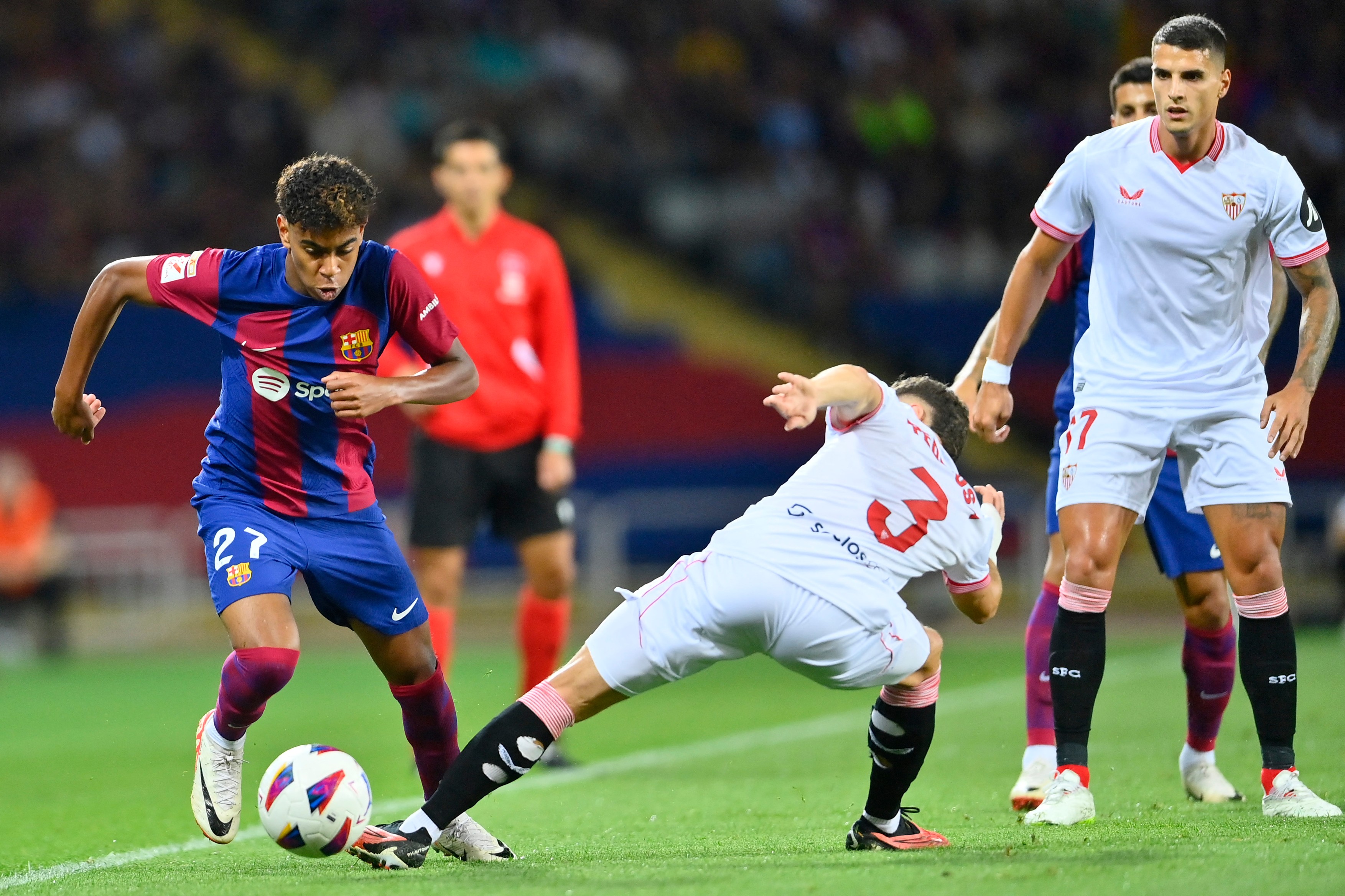 Barcelona - Sevilla 5-1. Catalanii se desprind de Real Madrid